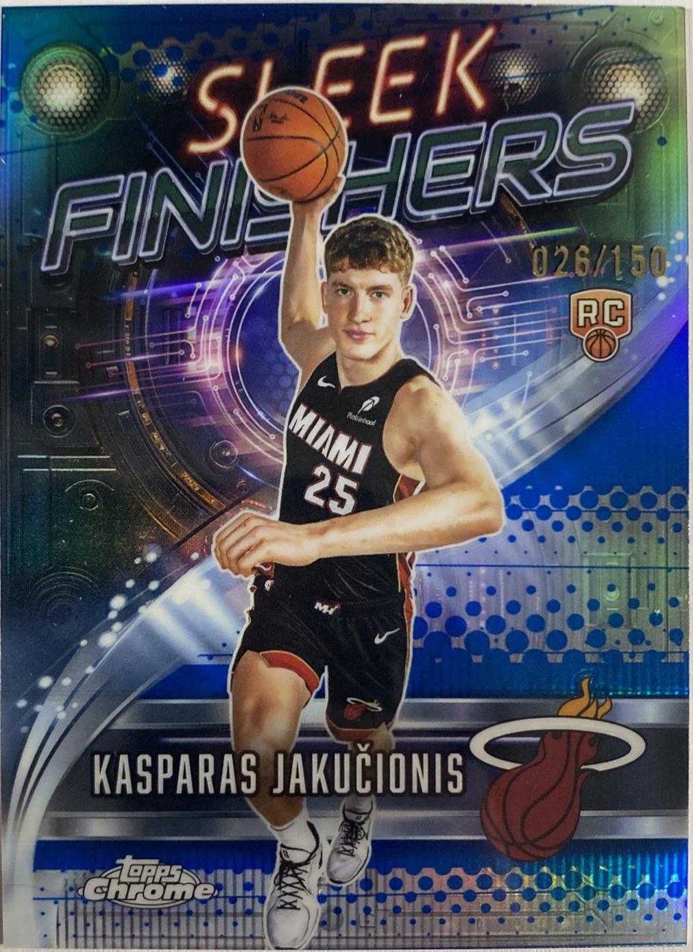 Kasparas Jakucionis [Refractor Blue] #SF-30