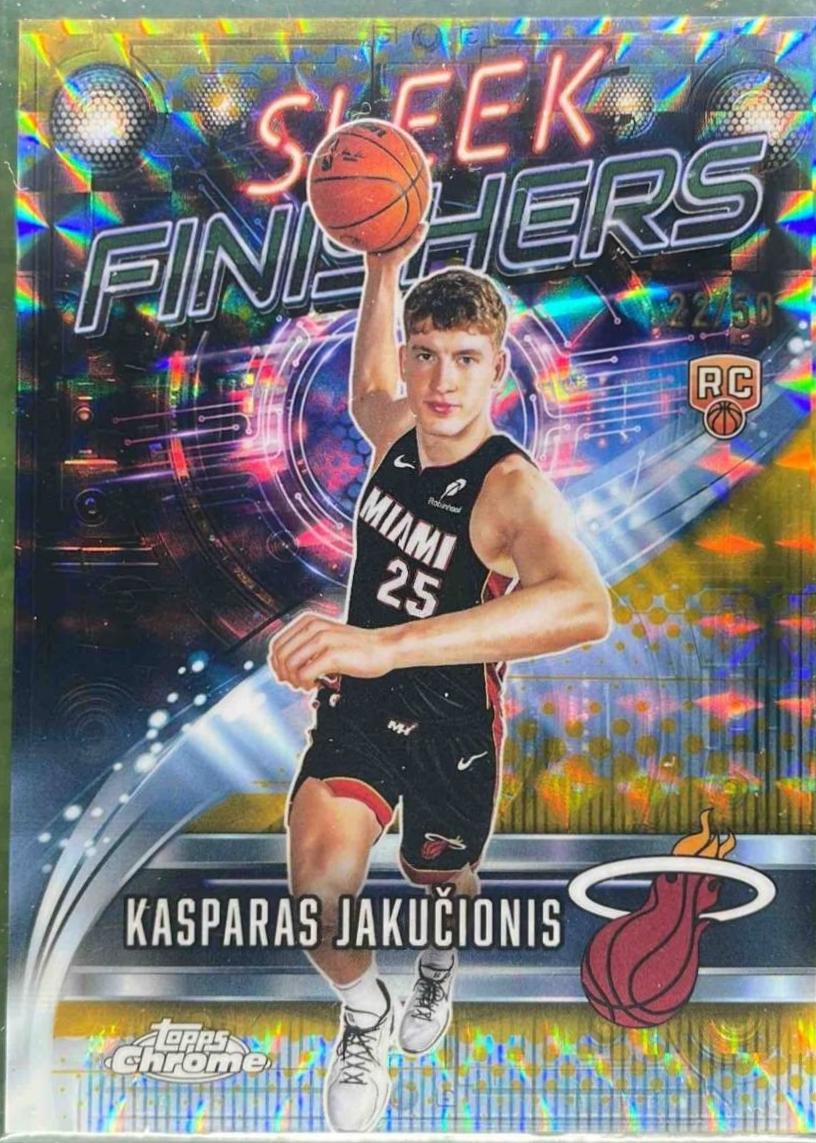 Kasparas Jakucionis [Refractor Gold Geometric] #SF-30