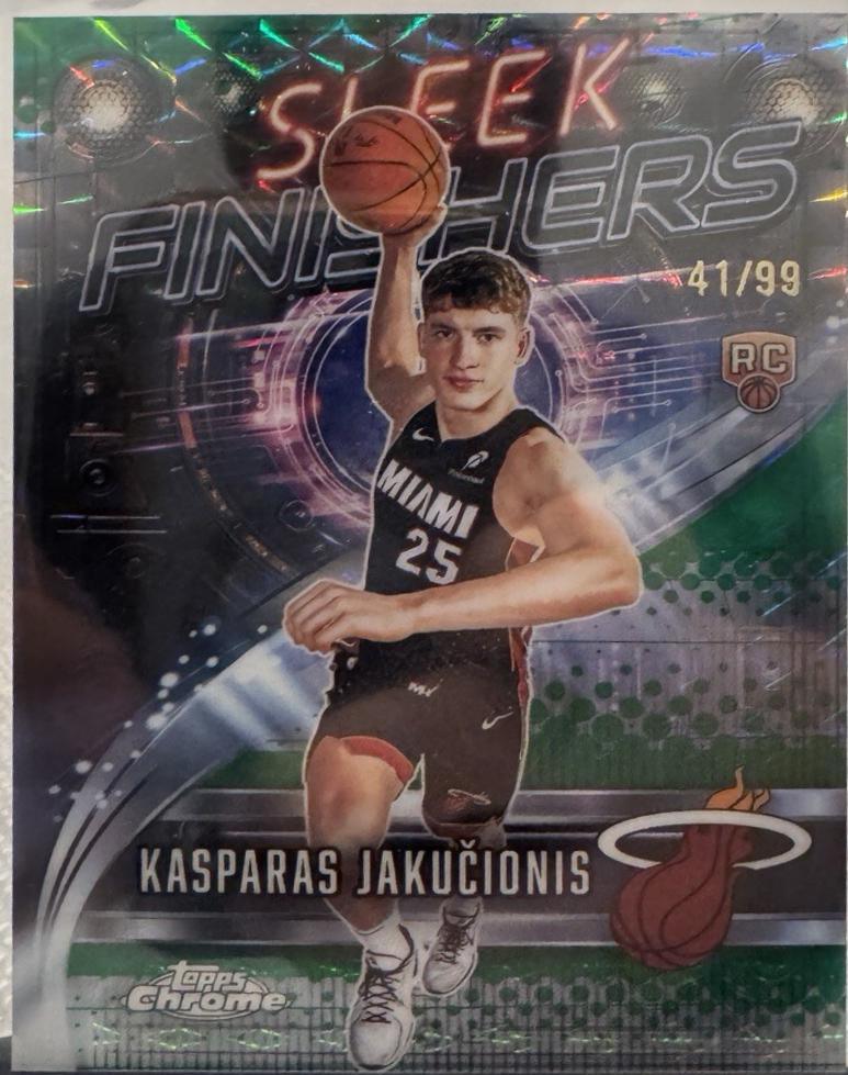 Kasparas Jakucionis [Refractor Green] #SF-30