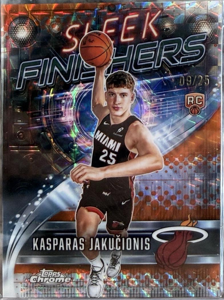 Kasparas Jakucionis [Refractor Orange] #SF-30