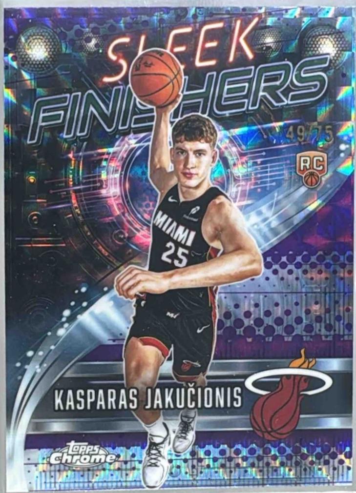 Kasparas Jakucionis [Refractor Purple] #SF-30