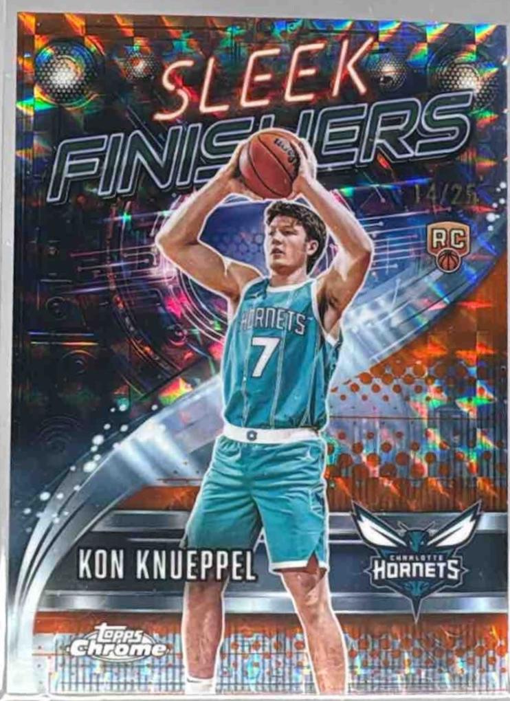 Kon Knueppel [Refractor Orange Geometric] #SF-24