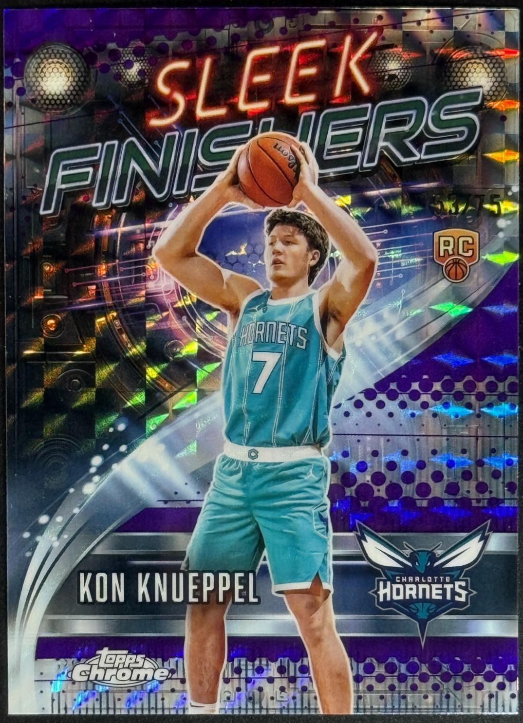 Kon Knueppel [Refractor Purple Geometric] #SF-24