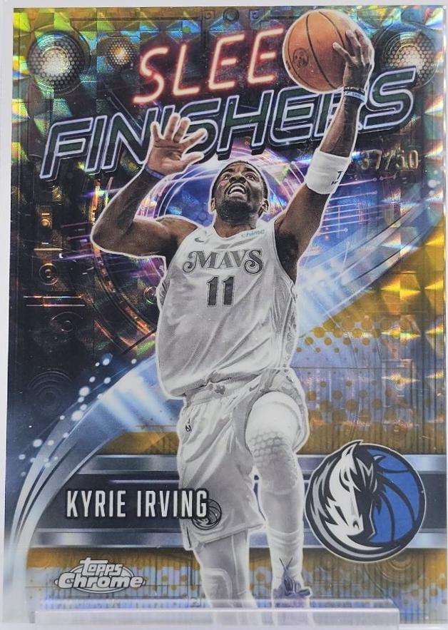 Kyrie Irving [Refractor Gold Geometric] #SF-4
