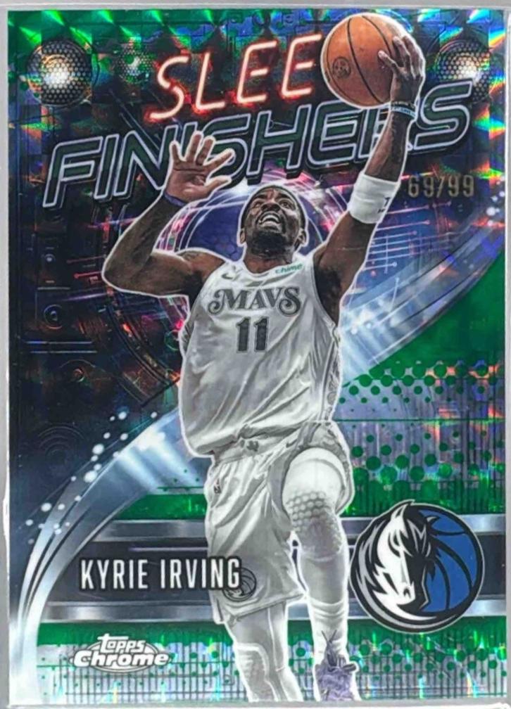 Kyrie Irving [Refractor Green Geometric] #SF-4