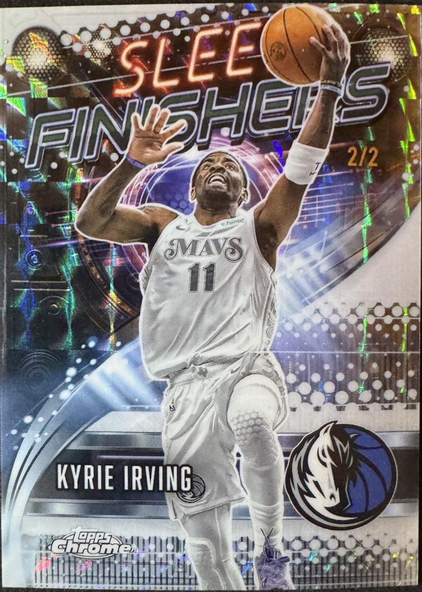 Kyrie Irving [Refractor White Geometric] #SF-4