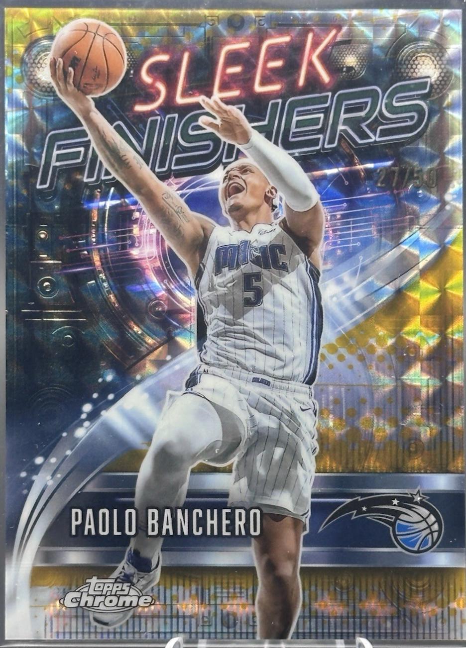 Paolo Banchero [Refractor Gold Geometric] #SF-3