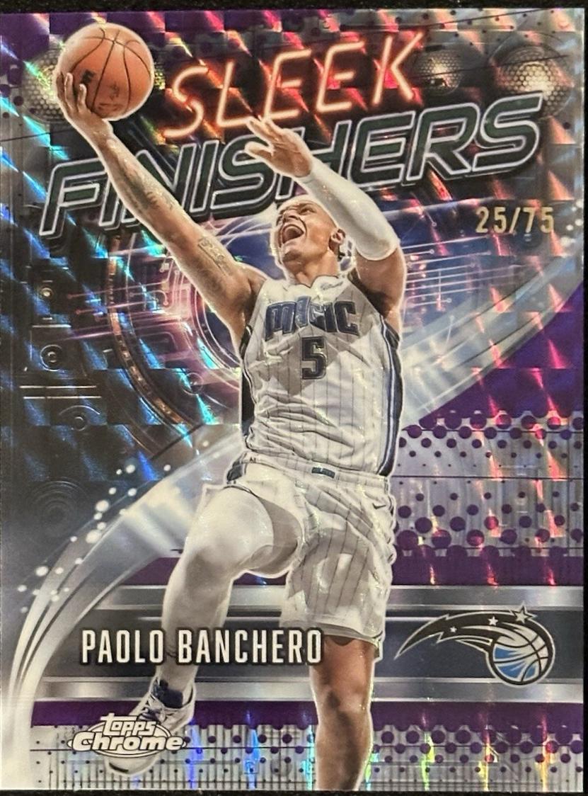 Paolo Banchero [Refractor Purple Geometric] #SF-3