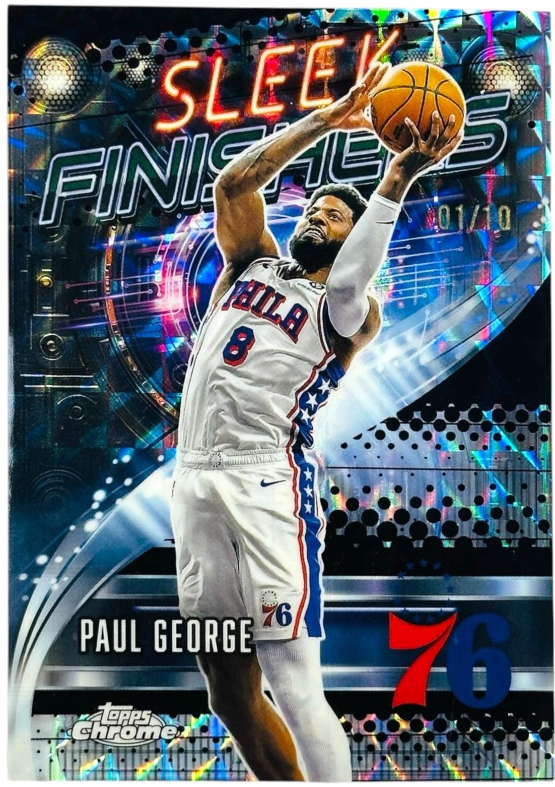 Paul George [Refractor Black Geometric] #SF-16