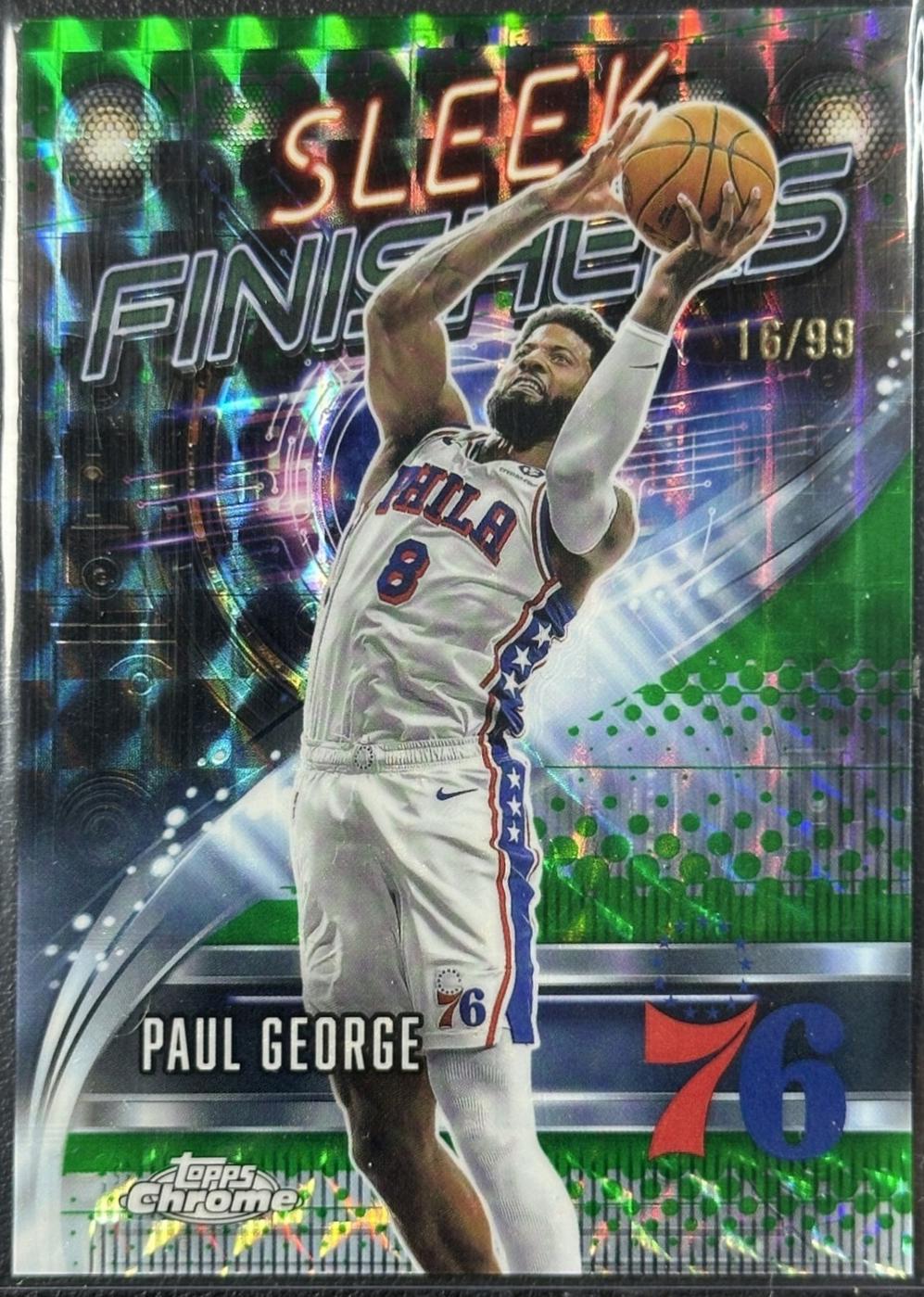 Paul George [Refractor Green] #SF-16