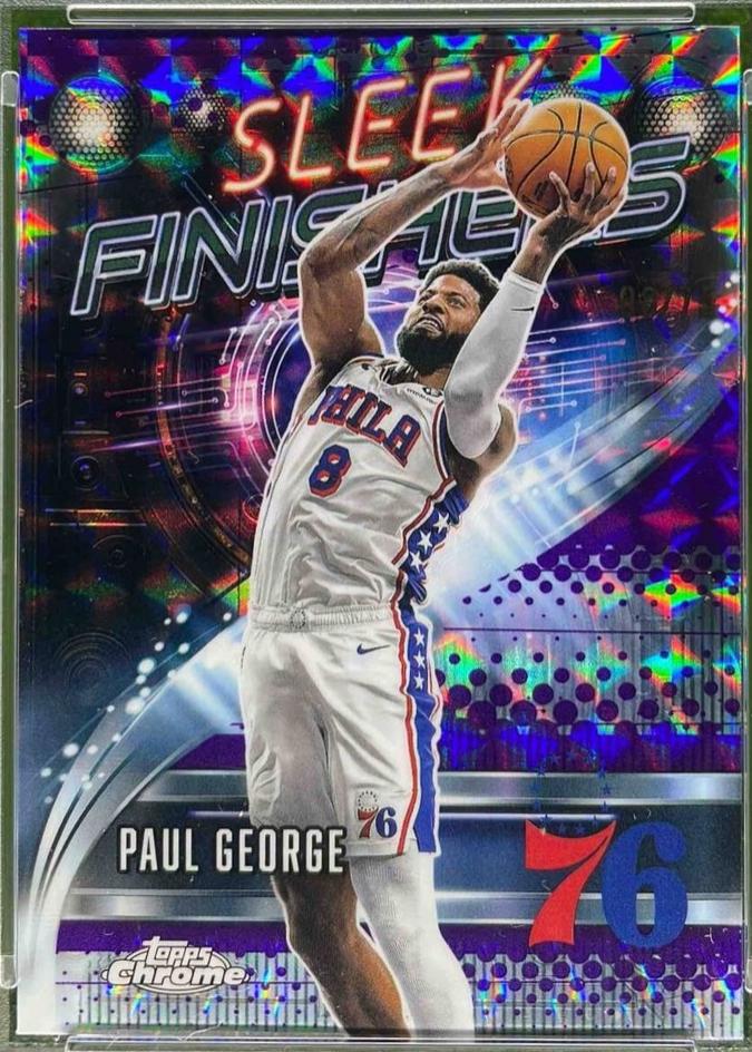 Paul George [Refractor Purple Geometric] #SF-16