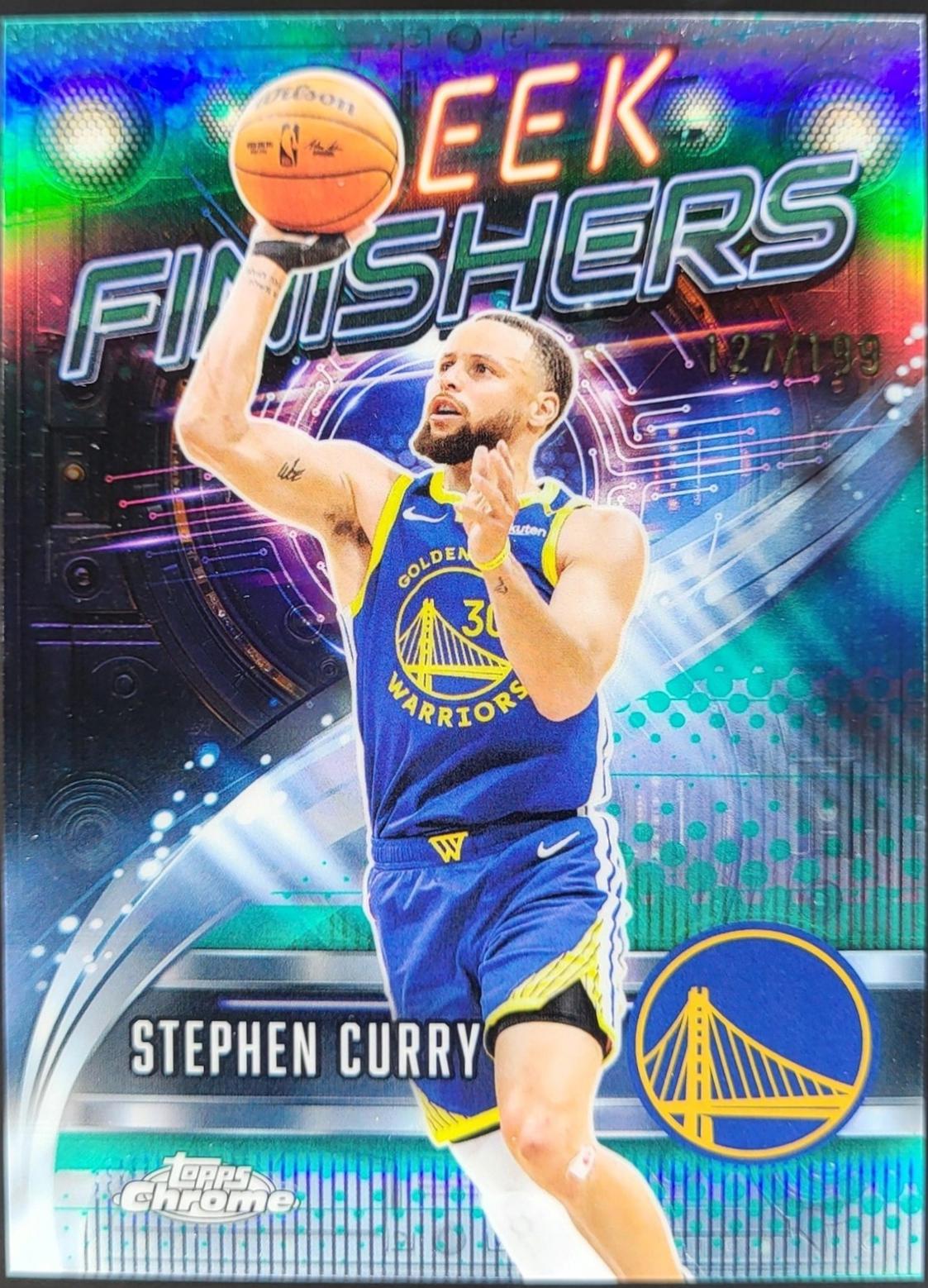 Stephen Curry [Refractor Aqua] #SF-1