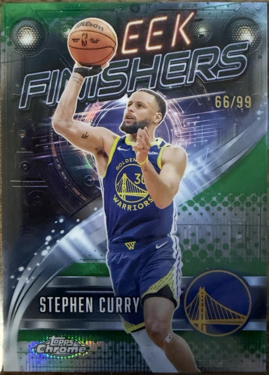 Stephen Curry [Refractor Green] #SF-1