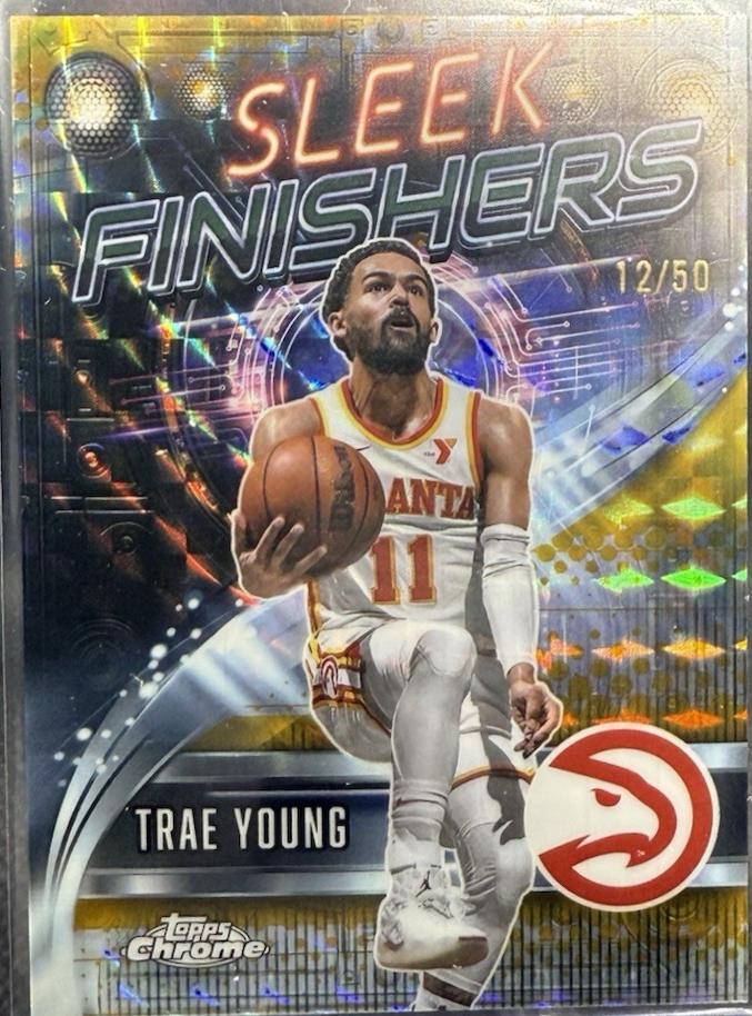 Trae Young [Refractor Gold Geometric] #SF-20