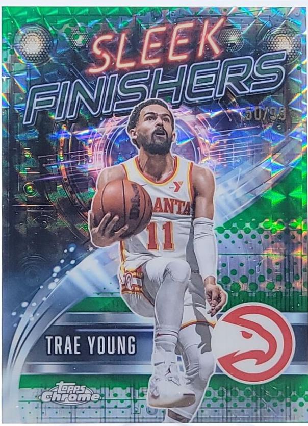 Trae Young [Refractor Green Geometric] #SF-20