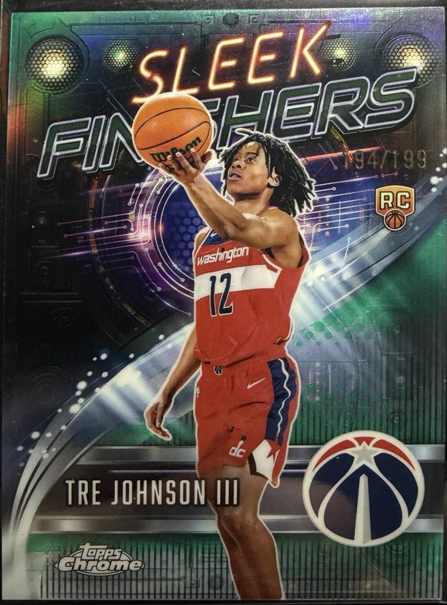 Tre Johnson III [Refractor Aqua] #SF-26