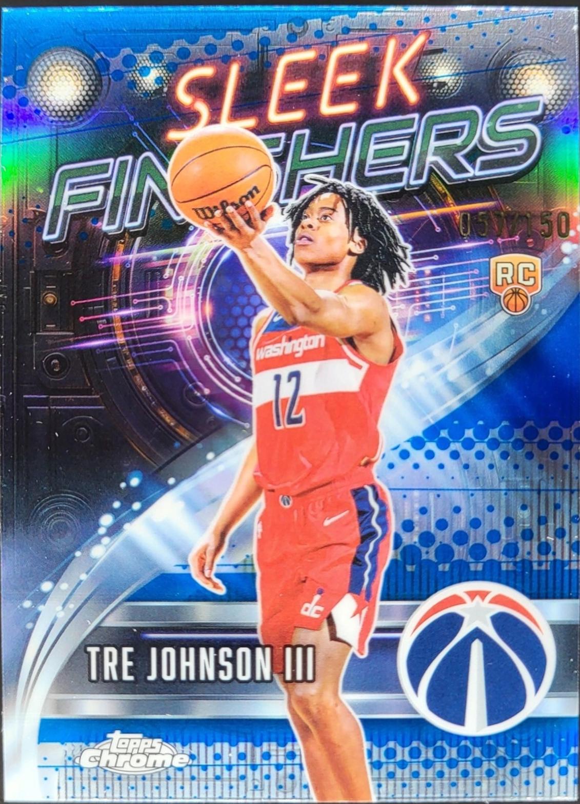 Tre Johnson III [Refractor Blue] #SF-26