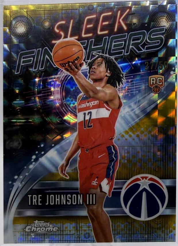 Tre Johnson III [Refractor Gold Geometric] #SF-26