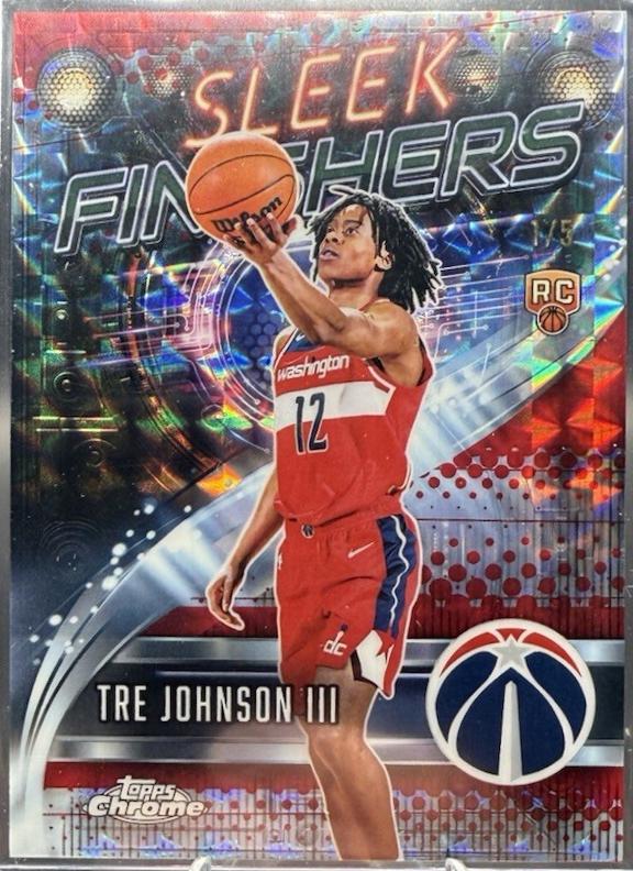 Tre Johnson III [Refractor Red Geometric] #SF-26