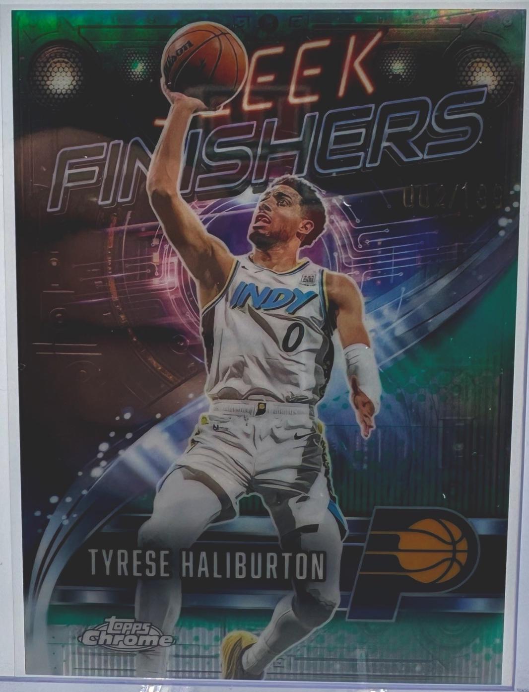 Tyrese Haliburton [Refractor Aqua] #SF-15