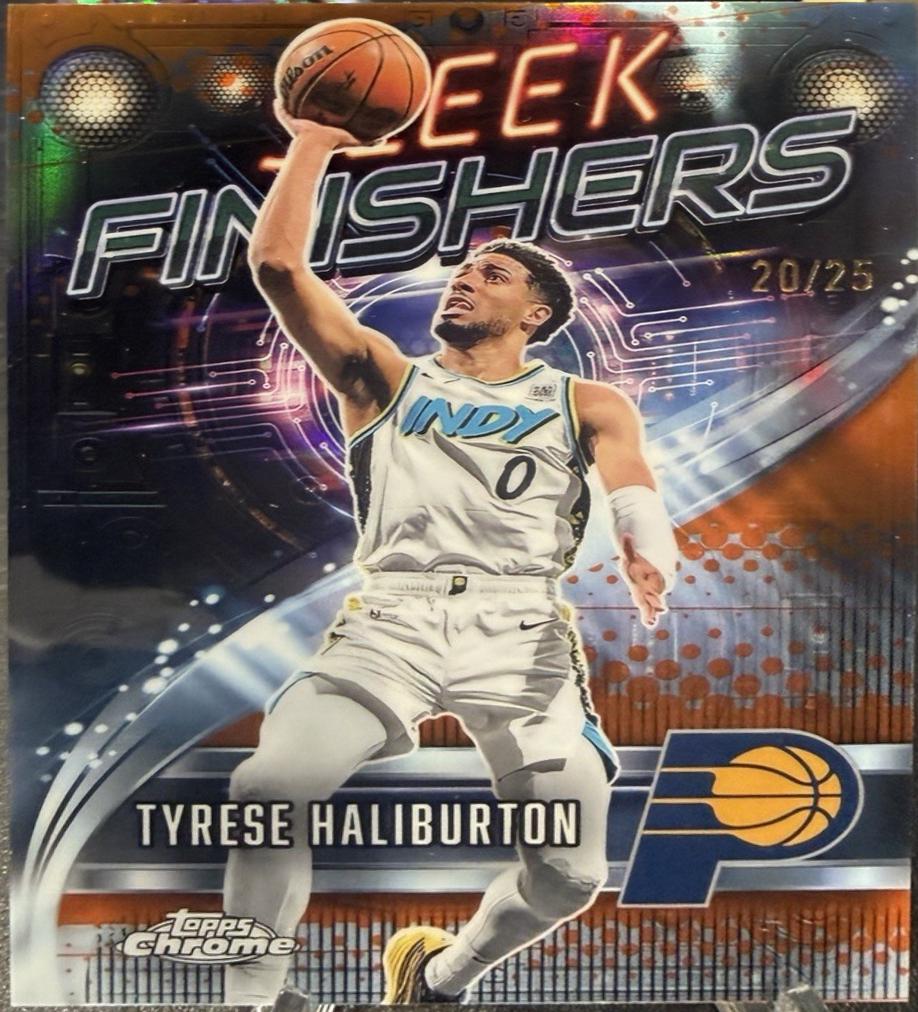 Tyrese Haliburton [Refractor Orange] #SF-15
