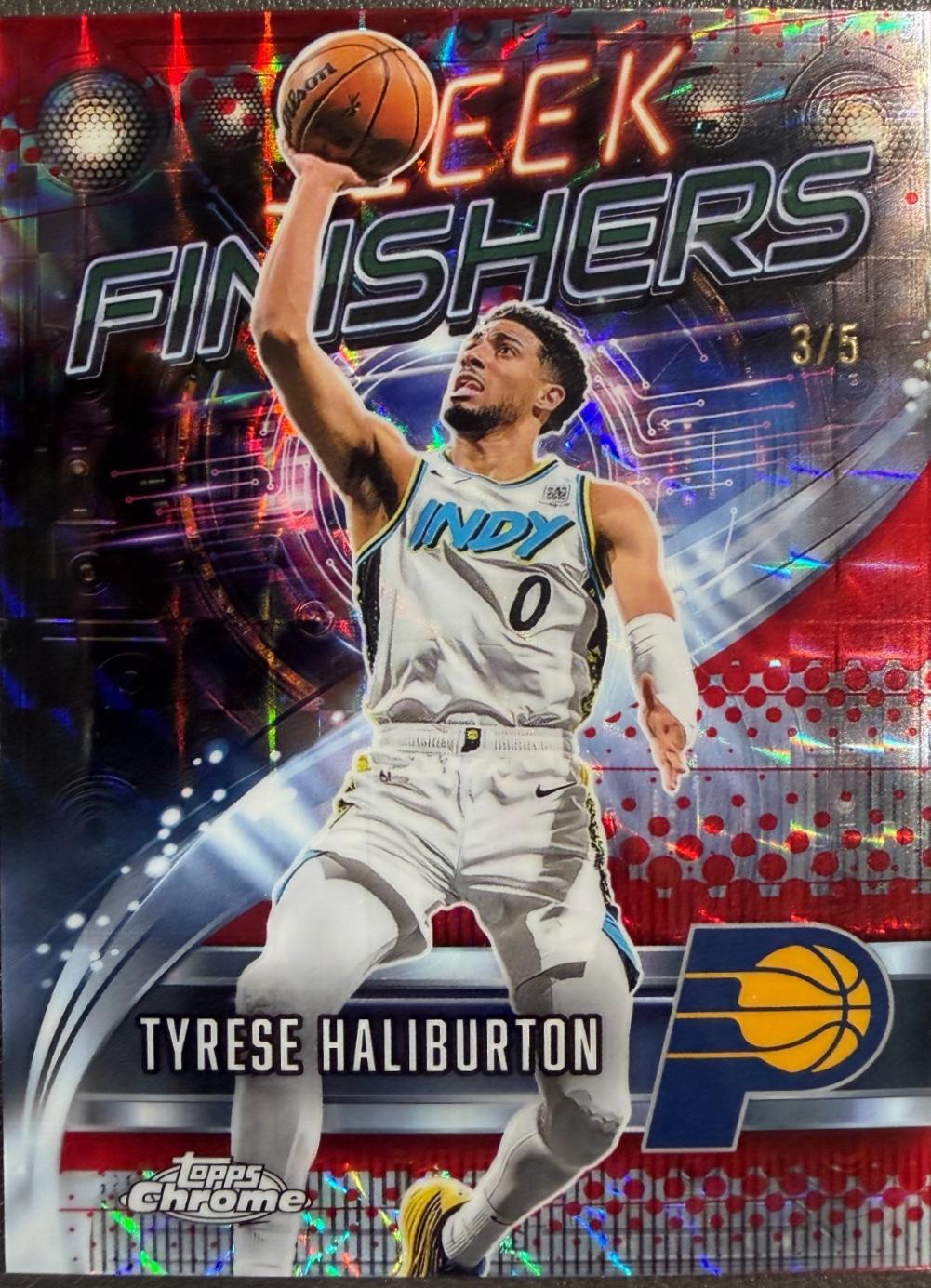 Tyrese Haliburton [Refractor Red] #SF-15
