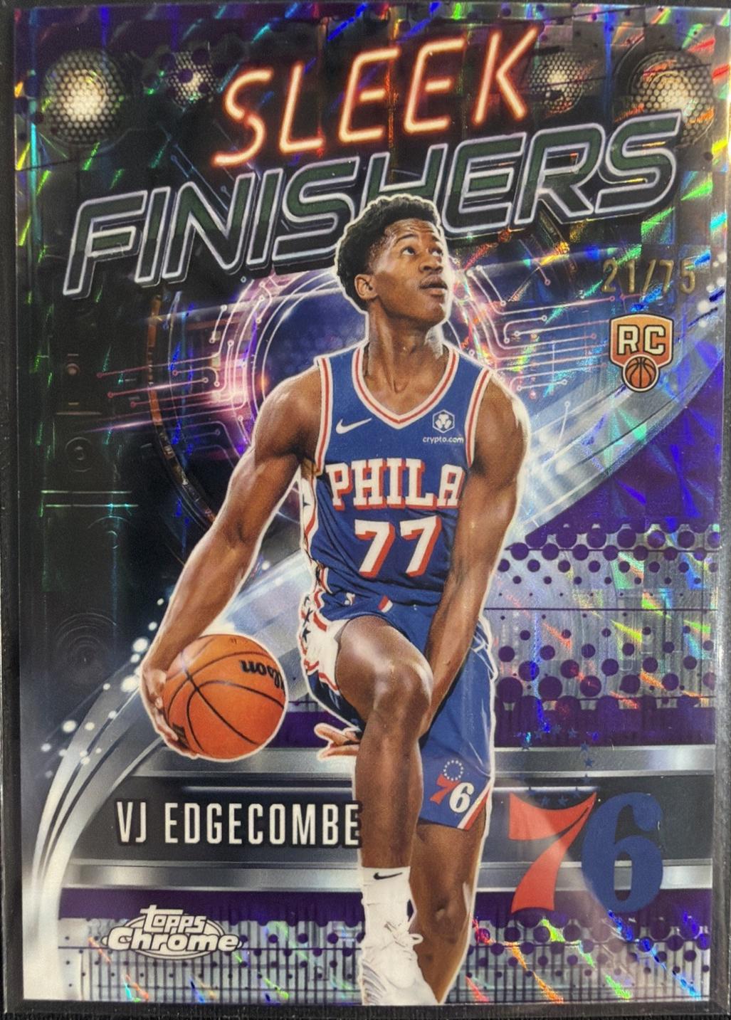 VJ Edgecombe [Refractor Purple Geometric] #SF-23