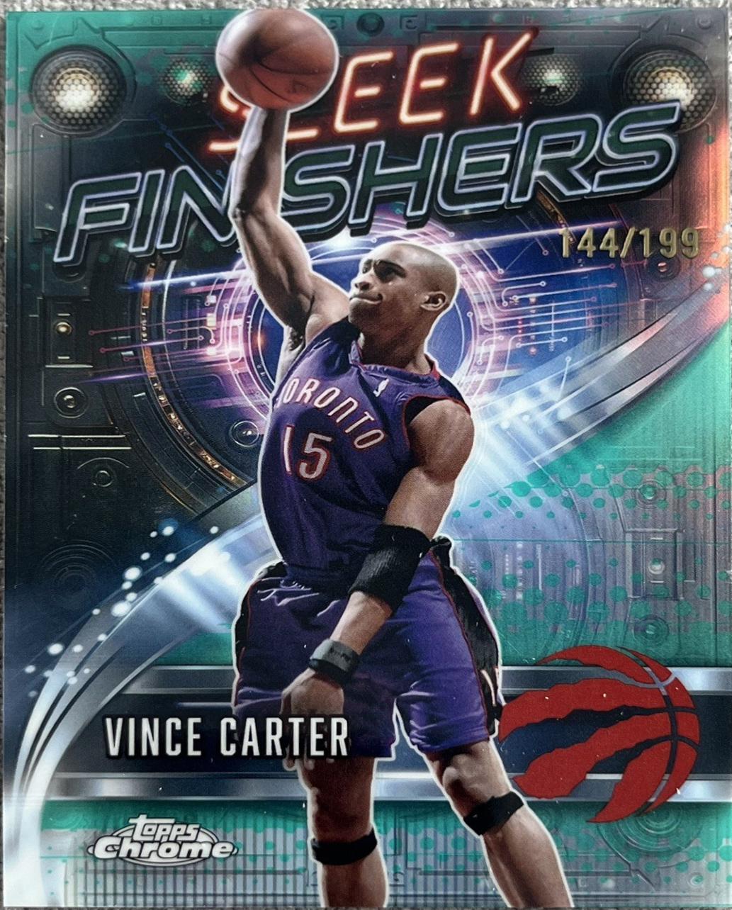 Vince Carter [Refractor Aqua] #SF-10