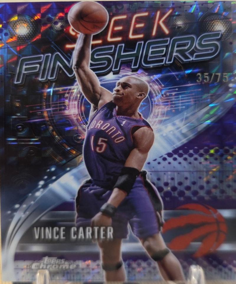 Vince Carter [Refractor Purple Geometric] #SF-10