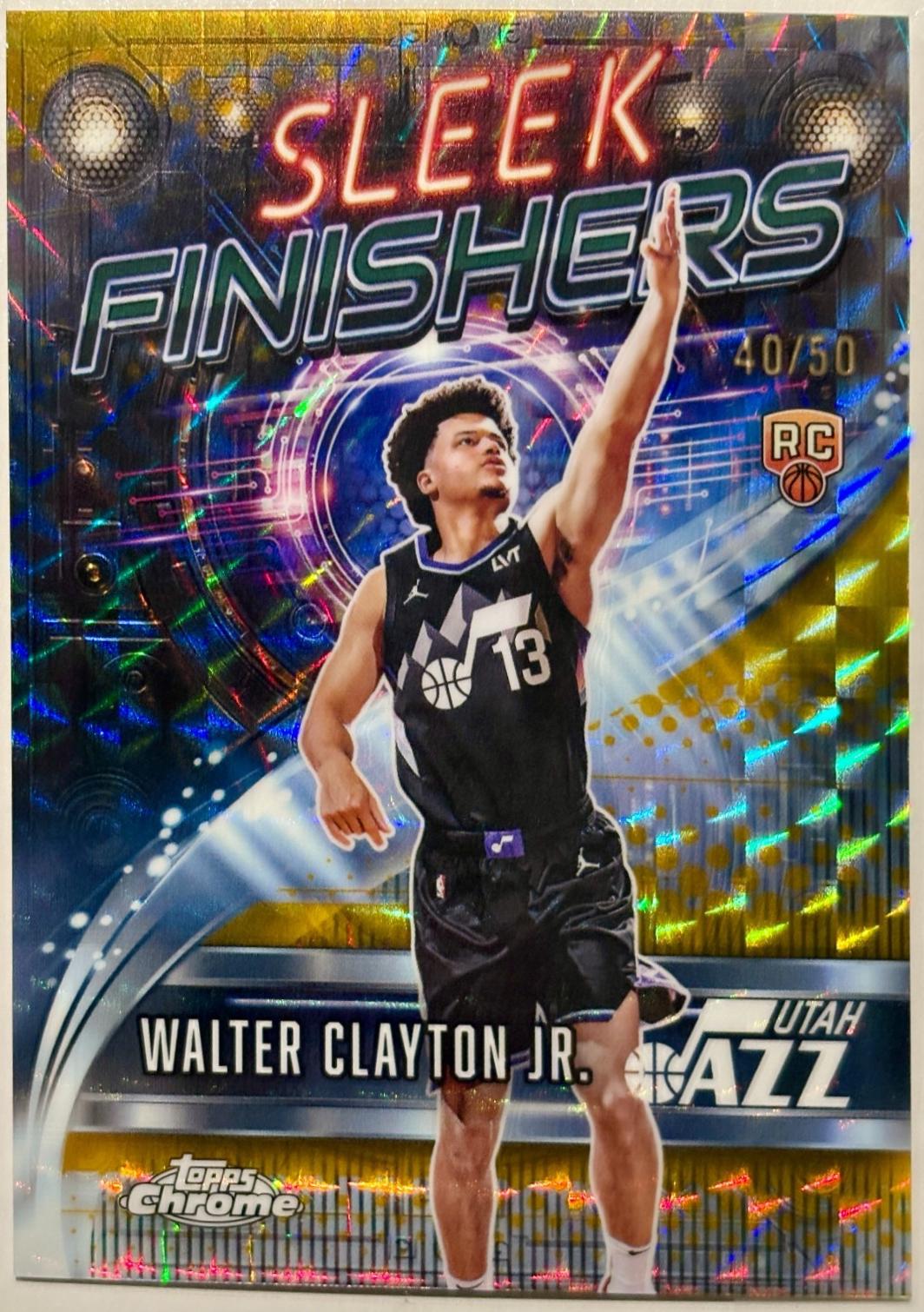 Walter Clayton Jr. [Refractor Gold] #SF-28