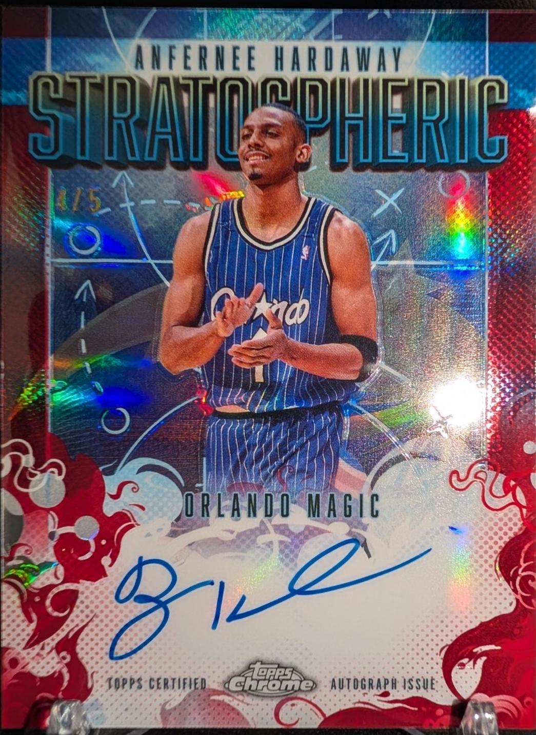 Anfernee Hardaway [Refractor Red] #SM-AH