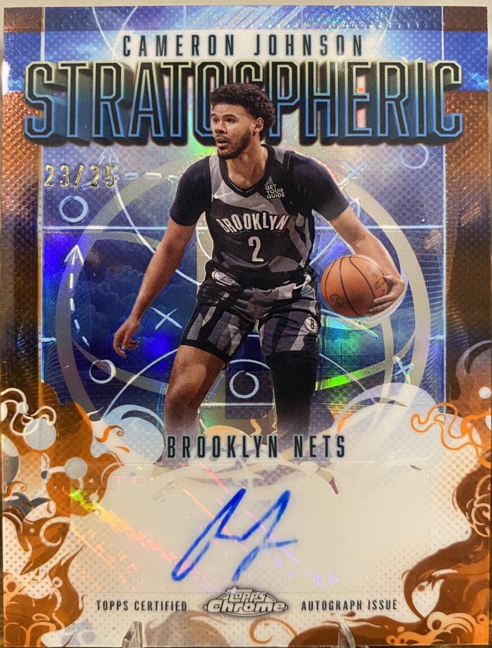 Cameron Johnson [Refractor Orange] #SM-CJ