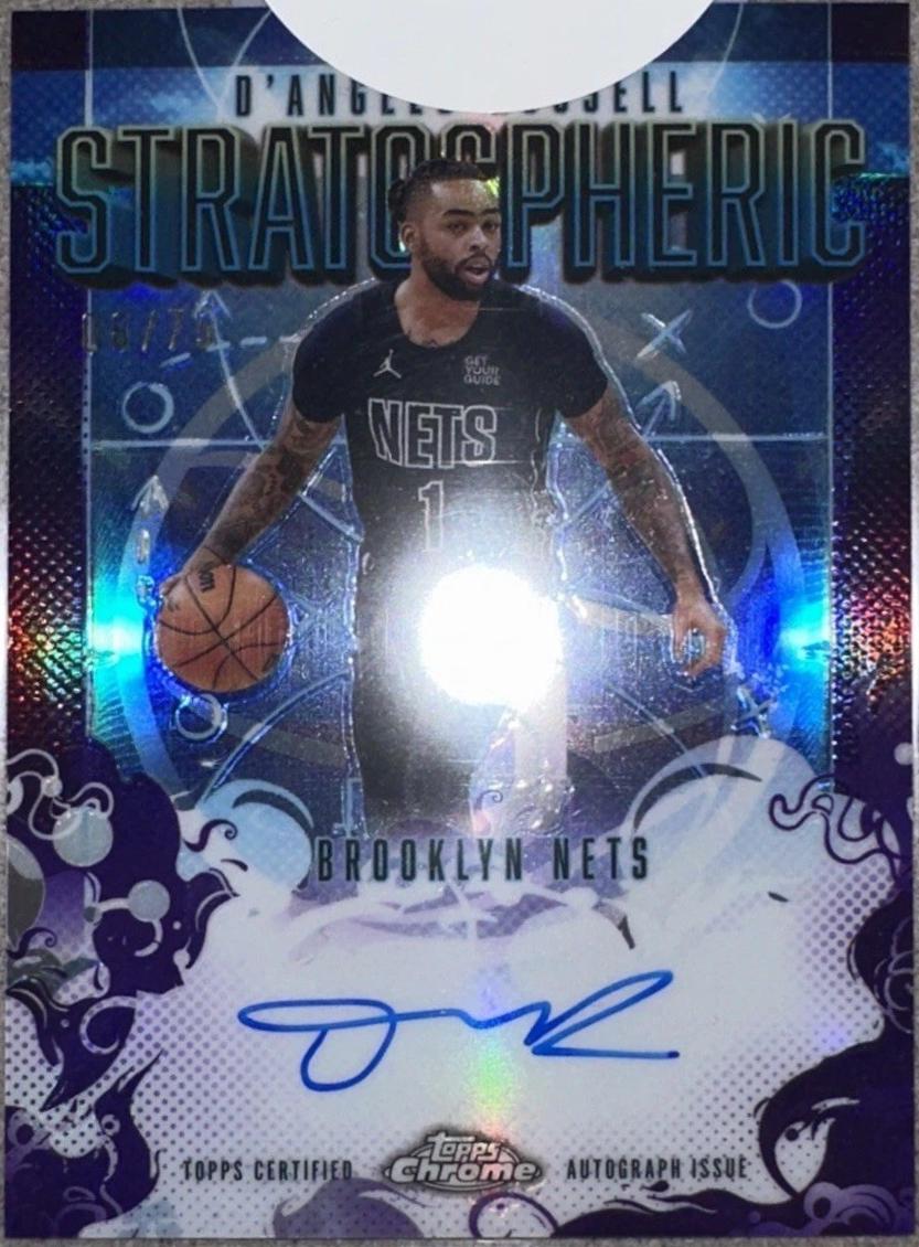 D'Angelo Russell [Refractor Purple] #SM-DR