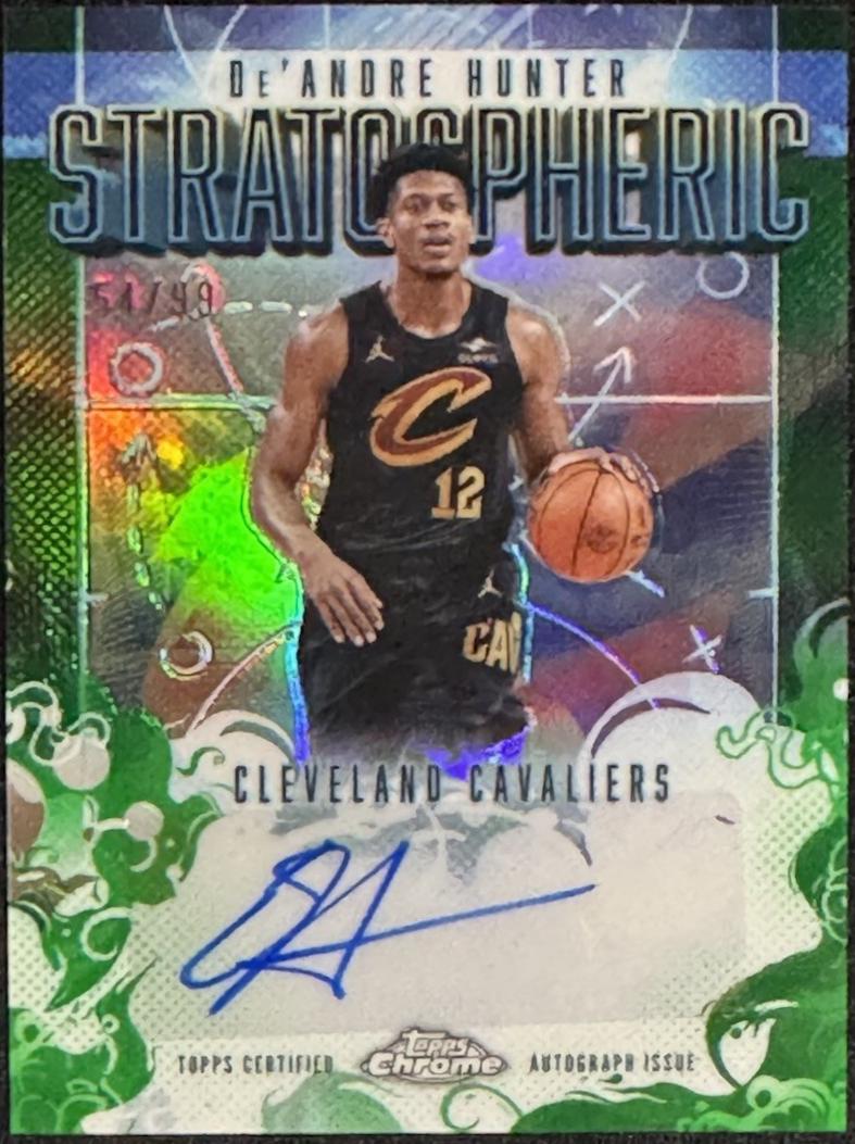 De'Andre Hunter [Refractor Green] #SM-DH