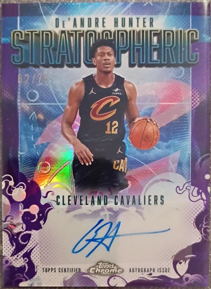 De'Andre Hunter [Refractor Purple] #SM-DH
