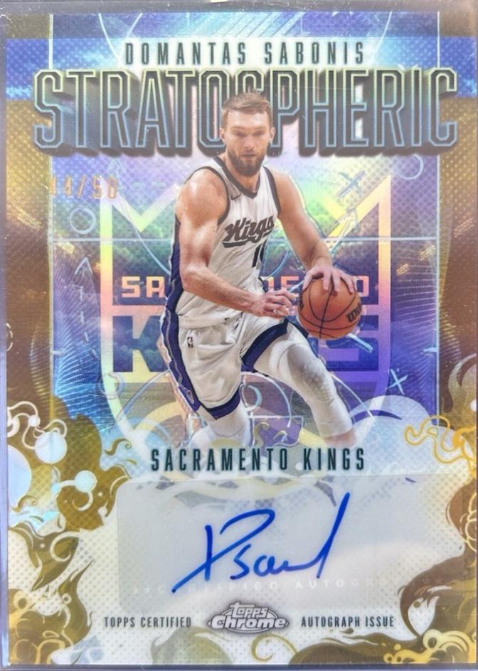 Domantas Sabonis [Refractor Gold] #SM-DS