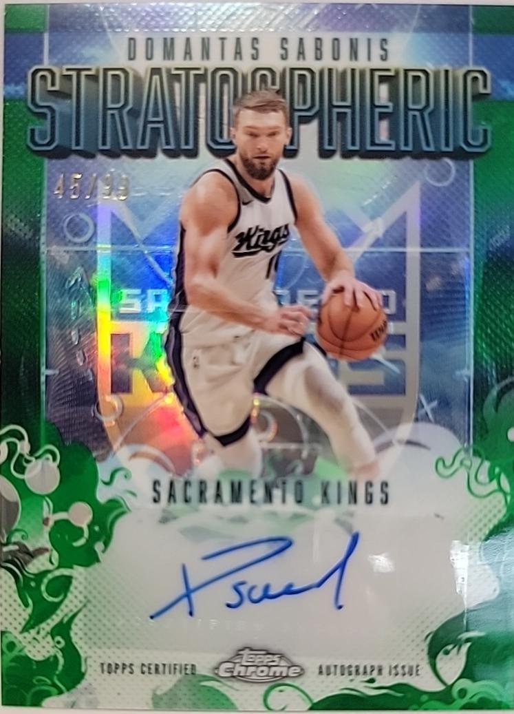 Domantas Sabonis [Refractor Green] #SM-DS