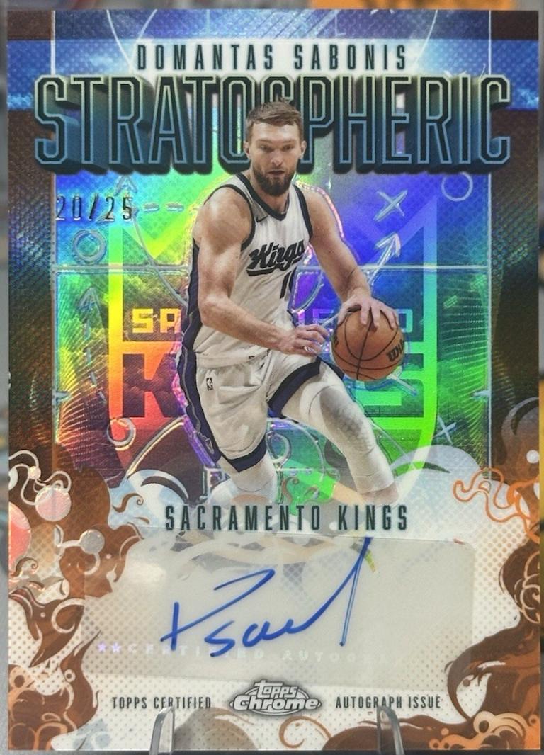 Domantas Sabonis [Refractor Orange] #SM-DS
