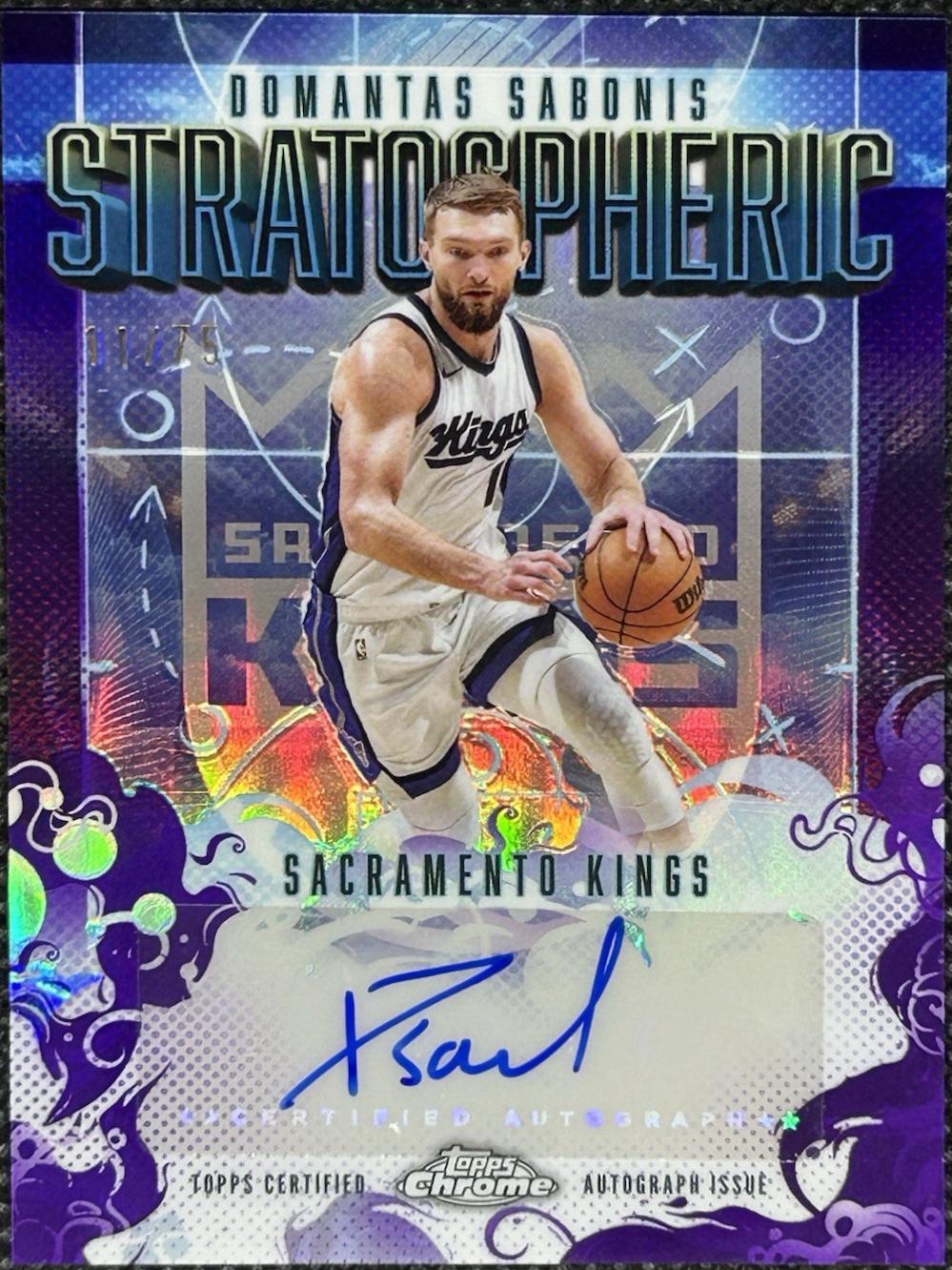 Domantas Sabonis [Refractor Purple] #SM-DS
