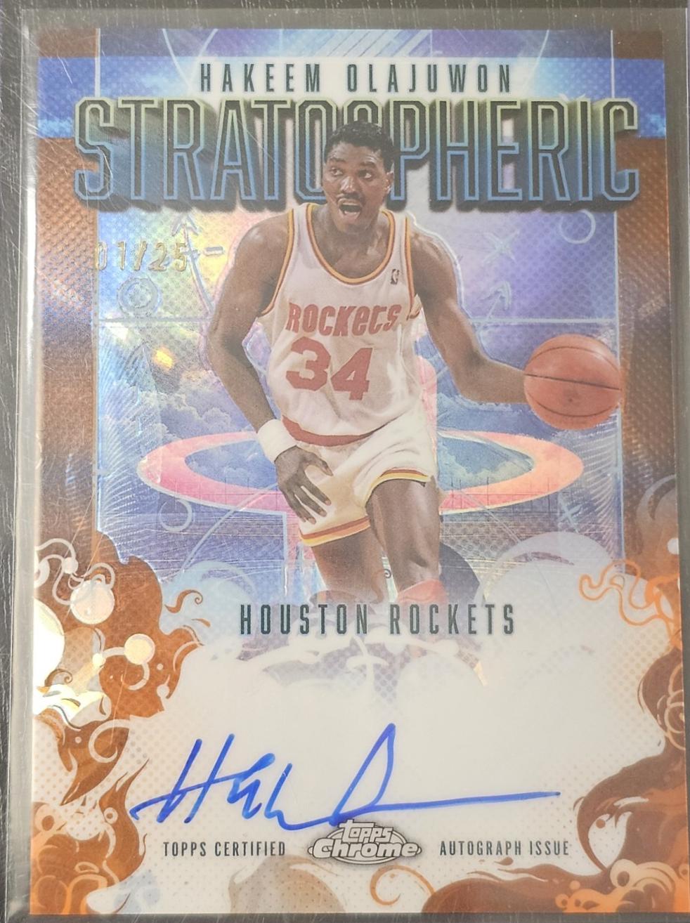 Hakeem Olajuwon [Refractor Orange] #SM-HO