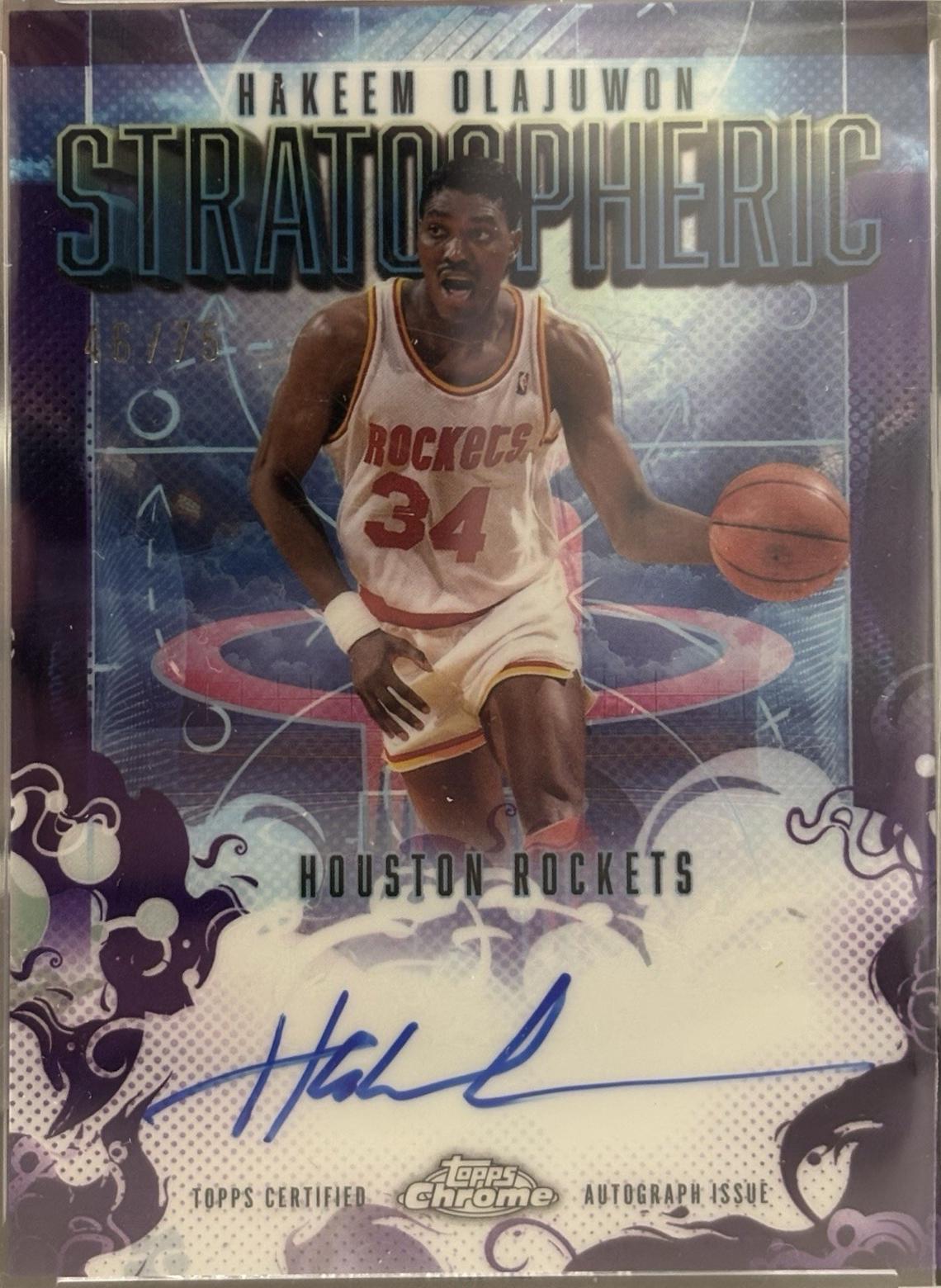Hakeem Olajuwon [Refractor Purple] #SM-HO