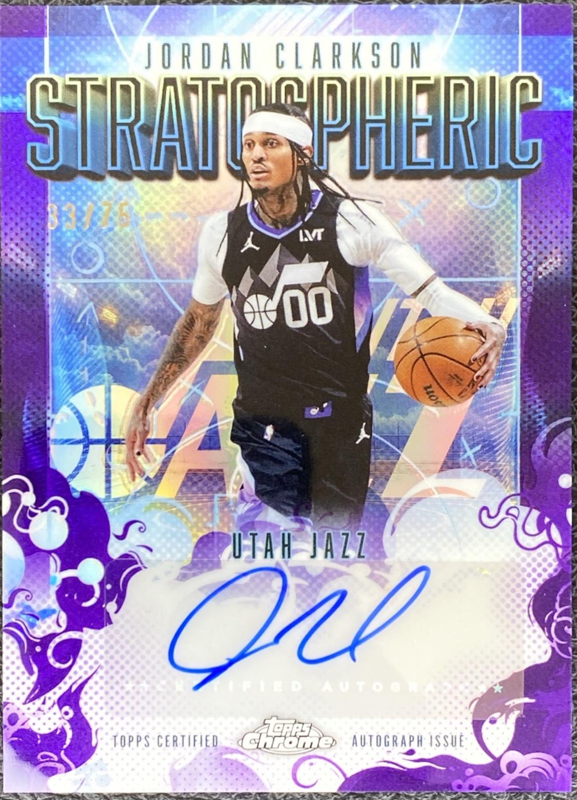 Jordan Clarkson [Refractor Purple] #SM-JC