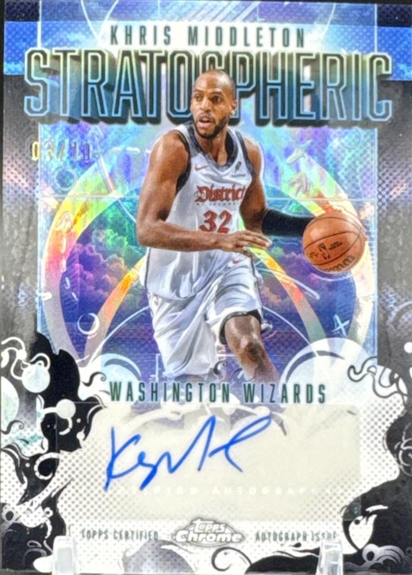 Khris Middleton [Refractor Black] #SM-KM