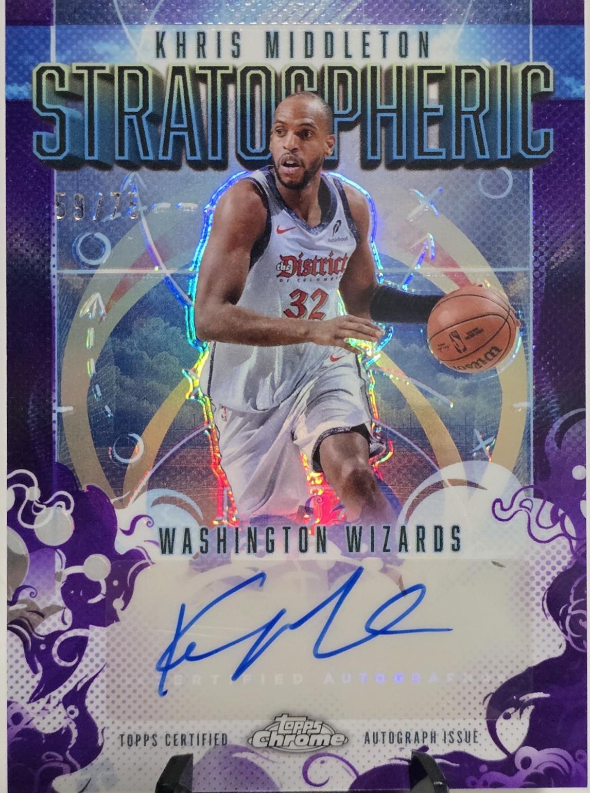 Khris Middleton [Refractor Purple] #SM-KM