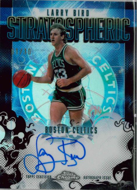 Larry Bird [Refractor Black] #SM-LB