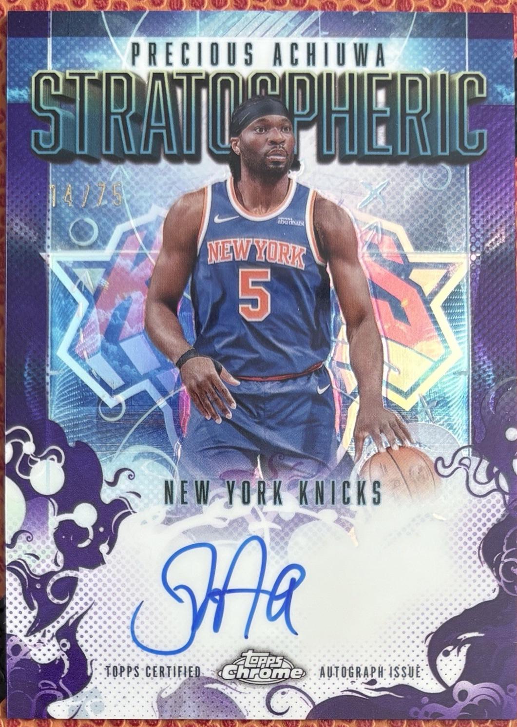 Precious Achiuwa [Refractor Purple] #SM-PA