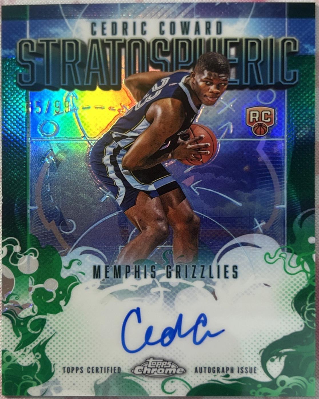 Cedric Coward [Refractor Green] #SMR-CC