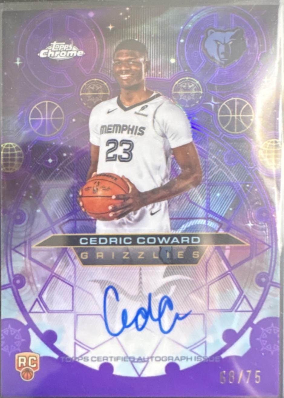 Cedric Coward [Refractor Purple] #SMR-CC
