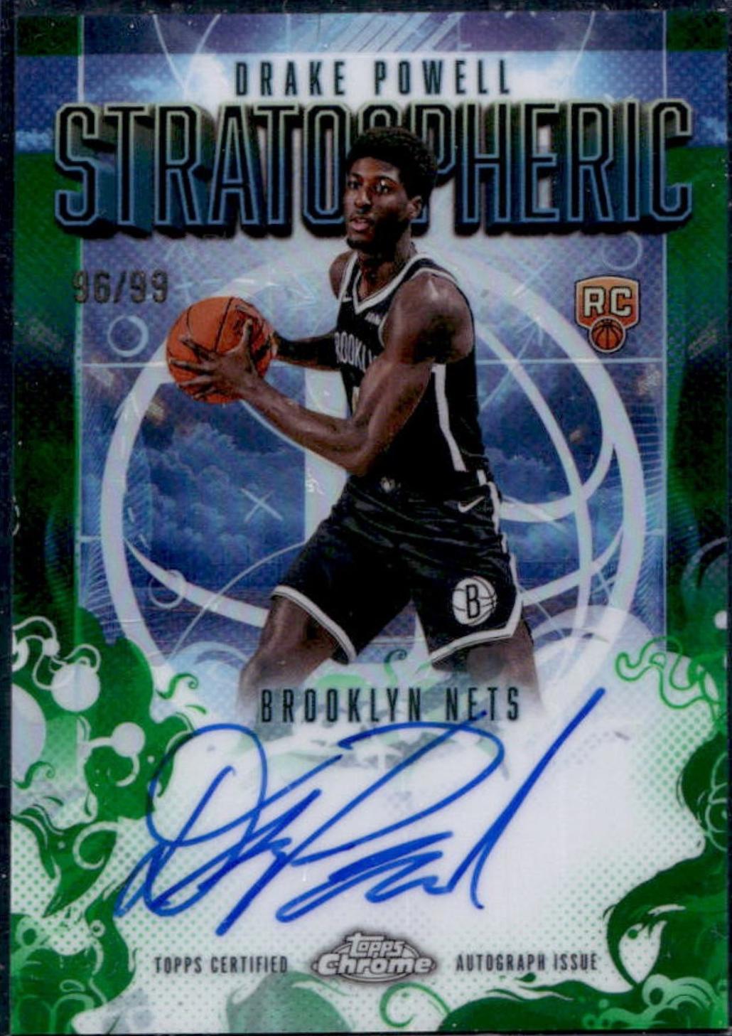 Drake Powell [Refractor Green] #SMR-DP