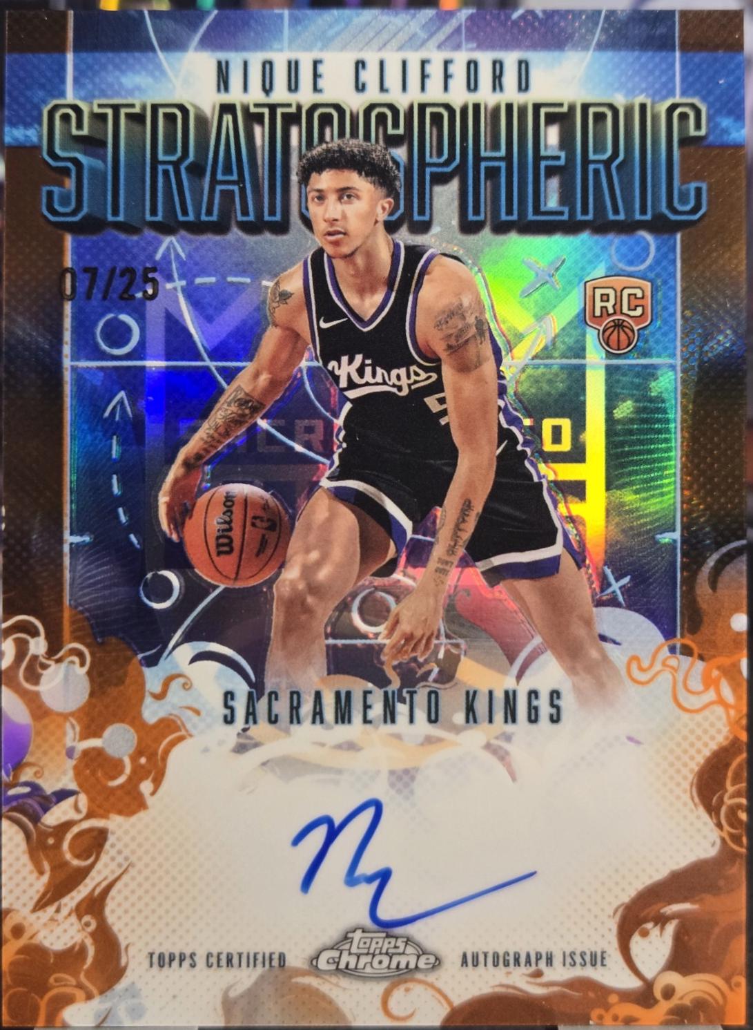 Nique Clifford [Refractor Orange] #SMR-NC